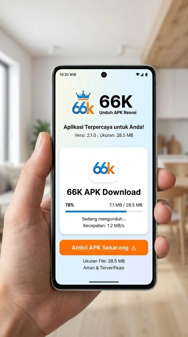 Tampilan halaman APK 66k